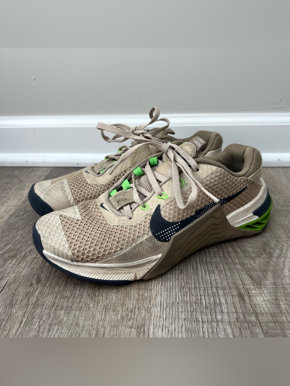 Nike Metcon 7 in Rattan/Thunder Blue/Sandalwood